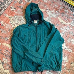 Men's Teal Hooded Jacket